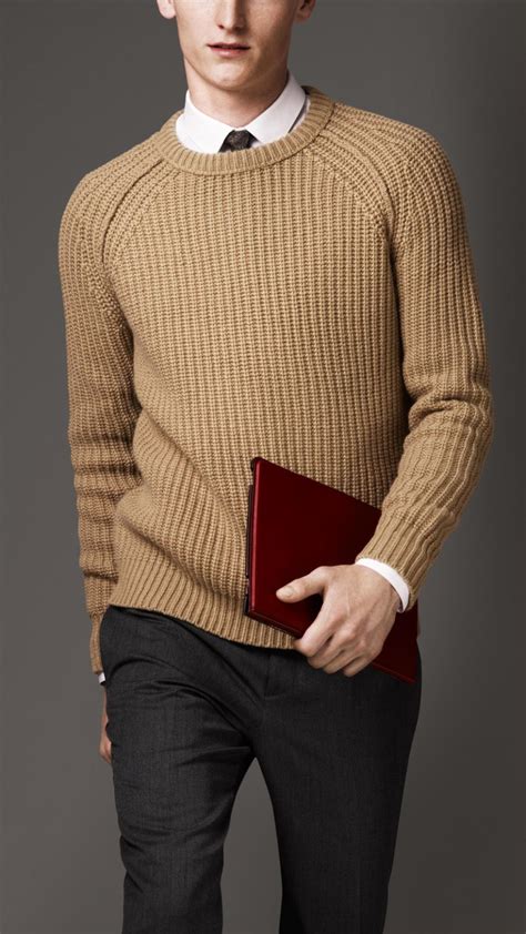 black burberry jumper mens|Burberry cashmere setup men.